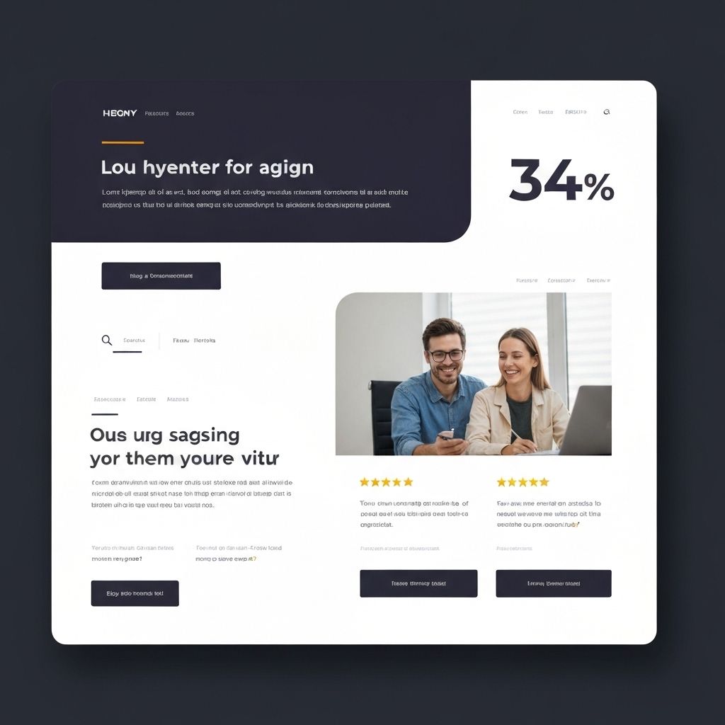 Landing Page: 12% to 34% Conversion Rate